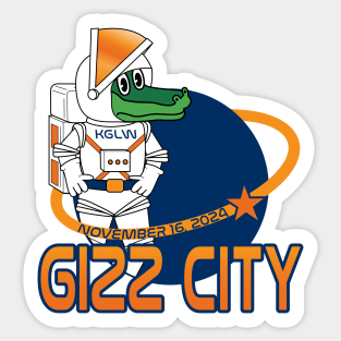 King Gizzard and the Lizard Wizard - Gizz City Houston November 16, 2024 Sticker